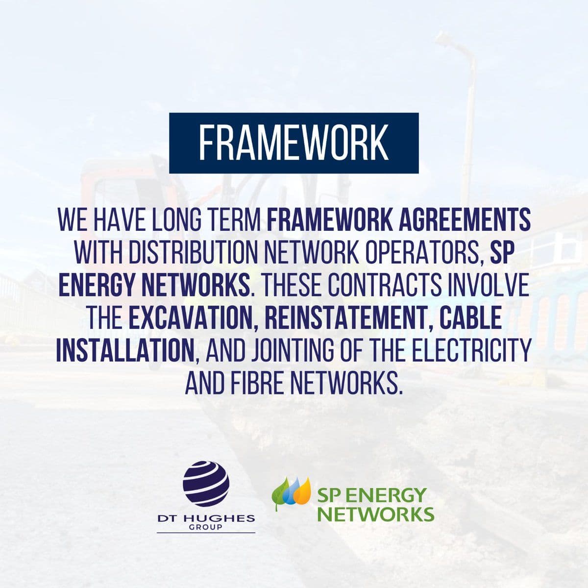 Framework agreement between DT Hughes and SP Energy